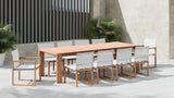 Tulum Teak Outdoor Dining Arm Chair – Stylish, Durable, and Weather-Resistant for Your Patio Enjoyment
