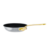 Mauviel M'COOK B Nonstick Frying Pan With Brass Handle