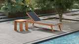 Tulum Teak Outdoor Chaise Lounge Chair - Stylish, Durable, and Adjustable for Ultimate Relaxation