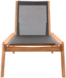 Tulum Teak Outdoor Chaise Lounge Chair - Stylish, Durable, and Adjustable for Ultimate Relaxation