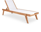 Tulum Teak Outdoor Chaise Lounge Chair - Stylish, Durable, and Adjustable for Ultimate Relaxation