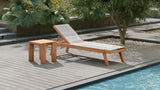 Tulum Teak Outdoor Chaise Lounge Chair - Stylish, Durable, and Adjustable for Ultimate Relaxation