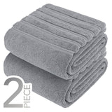 American Soft Linen 35x70 Inch Jumbo Bath Sheet Set of 2 – Extra Large 100% Cotton Turkish Bath Towels