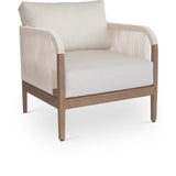 Maui Outdoor Patio Chair - Elegant Water-Resistant Design with Quick-Dry Foam for Ultimate Comfort