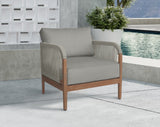 Maui Outdoor Patio Chair - Elegant Water-Resistant Design with Quick-Dry Foam for Ultimate Comfort