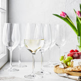 ZWILLING Predicat 6-pc Burgundy White Glass Set