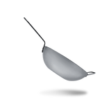 Mauviel M'STEEL Black Carbon Steel Wok With Iron Handle, 11.8-In