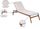 Maui Outdoor Patio Lounger - Stylish Aluminum Frame with Quick-Dry Comfort for Your Relaxation Space