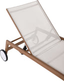 Maui Outdoor Patio Lounger - Stylish Aluminum Frame with Quick-Dry Comfort for Your Relaxation Space