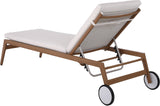 Maui Outdoor Patio Lounger - Stylish Aluminum Frame with Quick-Dry Comfort for Your Relaxation Space