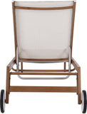 Maui Outdoor Patio Lounger - Stylish Aluminum Frame with Quick-Dry Comfort for Your Relaxation Space