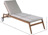 Maui Outdoor Patio Lounger - Stylish Aluminum Frame with Quick-Dry Comfort for Your Relaxation Space