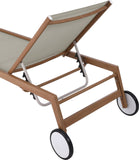 Maui Outdoor Patio Lounger - Stylish Aluminum Frame with Quick-Dry Comfort for Your Relaxation Space