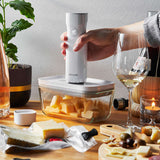 ZWILLING Fresh & Save Vacuum Sealer and Bags, Airtight Food Storage Container
