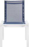 Nizuc Outdoor Patio Dining Chair Set - Stylish Waterproof Mesh Fabric & Durable Aluminum Frame
