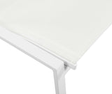 Nizuc Outdoor Patio Dining Chair Set - Stylish Waterproof Mesh Fabric & Durable Aluminum Frame