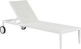 Nizuc Adjustable Sun Chaise Lounge Chair - Contemporary Outdoor Patio Aluminum Frame for Relaxation