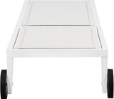 Nizuc Adjustable Sun Chaise Lounge Chair - Contemporary Outdoor Patio Aluminum Frame for Relaxation