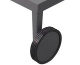 Nizuc Adjustable Sun Chaise Lounge Chair - Contemporary Outdoor Patio Aluminum Frame for Relaxation