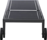 Nizuc Adjustable Sun Chaise Lounge Chair - Contemporary Outdoor Patio Aluminum Frame for Relaxation