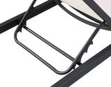 Nizuc Adjustable Sun Chaise Lounge Chair - Contemporary Outdoor Patio Aluminum Frame for Relaxation