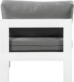 Nizuc Contemporary Outdoor Modular Patio Chair with Durable Waterproof Fabric for All-Weather Use