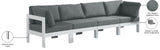 Nizuc Modular Outdoor Sofa - Stylish Waterproof Fabric, Durable Aluminum Frame, Perfect for Gatherings