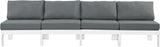 Nizuc Modular Outdoor Sofa - Stylish Waterproof Fabric, Durable Aluminum Frame, Perfect for Gatherings