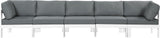 Nizuc Modular Outdoor Sofa - Stylish Waterproof Fabric, Durable Aluminum Frame, Perfect for Gatherings