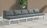 Nizuc Modular Outdoor Sofa - Stylish Waterproof Fabric, Durable Aluminum Frame, Perfect for Gatherings