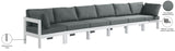 Nizuc Modular Outdoor Sofa - Stylish Waterproof Fabric, Durable Aluminum Frame, Perfect for Gatherings