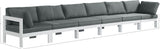 Nizuc Modular Outdoor Sofa - Stylish Waterproof Fabric, Durable Aluminum Frame, Perfect for Gatherings