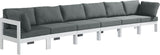 Nizuc Modular Outdoor Sofa - Stylish Waterproof Fabric, Durable Aluminum Frame, Perfect for Gatherings