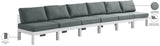 Nizuc Modular Outdoor Sofa - Stylish Waterproof Fabric, Durable Aluminum Frame, Perfect for Gatherings