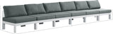 Nizuc Modular Outdoor Sofa - Stylish Waterproof Fabric, Durable Aluminum Frame, Perfect for Gatherings