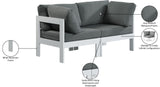 Nizuc Modular Outdoor Sofa - Stylish Waterproof Fabric, Durable Aluminum Frame, Perfect for Gatherings