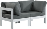 Nizuc Modular Outdoor Sofa - Stylish Waterproof Fabric, Durable Aluminum Frame, Perfect for Gatherings