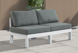 Nizuc Modular Outdoor Sofa - Stylish Waterproof Fabric, Durable Aluminum Frame, Perfect for Gatherings