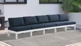 Nizuc Modular Outdoor Patio Sofa Set with Waterproof Fabric and Sturdy Aluminum Frame for Comfort