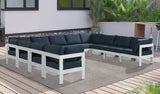 Nizuc Modular Outdoor Patio Sectional - Contemporary Design with Waterproof Fabric & Durable Frame