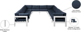 Nizuc Modular Outdoor Patio Sectional - Contemporary Design with Waterproof Fabric & Durable Frame