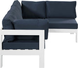 Nizuc Modular Outdoor Patio Sectional - Contemporary Design with Waterproof Fabric & Durable Frame