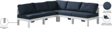 Nizuc Modular Outdoor Patio Sectional - Contemporary Design with Waterproof Fabric & Durable Frame