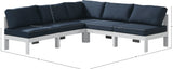 Nizuc Modular Outdoor Patio Sectional - Contemporary Design with Waterproof Fabric & Durable Frame