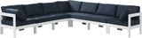 Nizuc Modular Outdoor Patio Sectional - Contemporary Design with Waterproof Fabric & Durable Frame