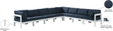 Nizuc Modular Outdoor Patio Sectional - Contemporary Design with Waterproof Fabric & Durable Frame