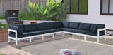 Nizuc Modular Outdoor Patio Sectional - Contemporary Design with Waterproof Fabric & Durable Frame