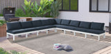 Nizuc Modular Outdoor Patio Sectional - Contemporary Design with Waterproof Fabric & Durable Frame