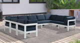 Nizuc Modular Outdoor Patio Sectional - Contemporary Design with Waterproof Fabric & Durable Frame