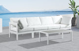 Nizuc Contemporary Outdoor Modular Sofa with Waterproof Fabric and Sturdy Aluminum Frame Design